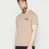 Pier One Hombre Camiseta Estampada - Light Brown -Pier One Comercio 61500380072846a98bdd76319a89c9f3