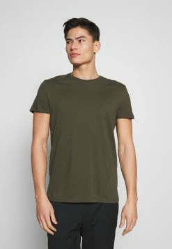 Pier One Hombre 5 PACK - Camiseta Básica - Olive/ White/ Navy /yellow /black -Pier One Comercio 6388f246a6aa4b66b3d378922f10759e