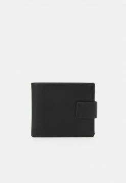 Pier One LEATHER - Monedero - Black, Hombre