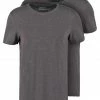Pier One Hombre 2 PACK - Camiseta Básica - Dark Grey Melange -Pier One Comercio 648ea84d77194d1cb10d57618b9a68b3
