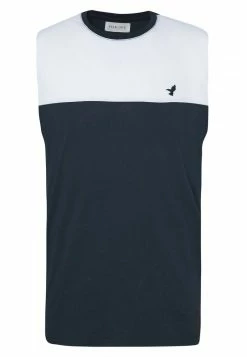 Pier One Hombre EMBRO TANK BLOCK - Top - White -Pier One Comercio 65a2ea8da1c44401aa1de7dec5260d59