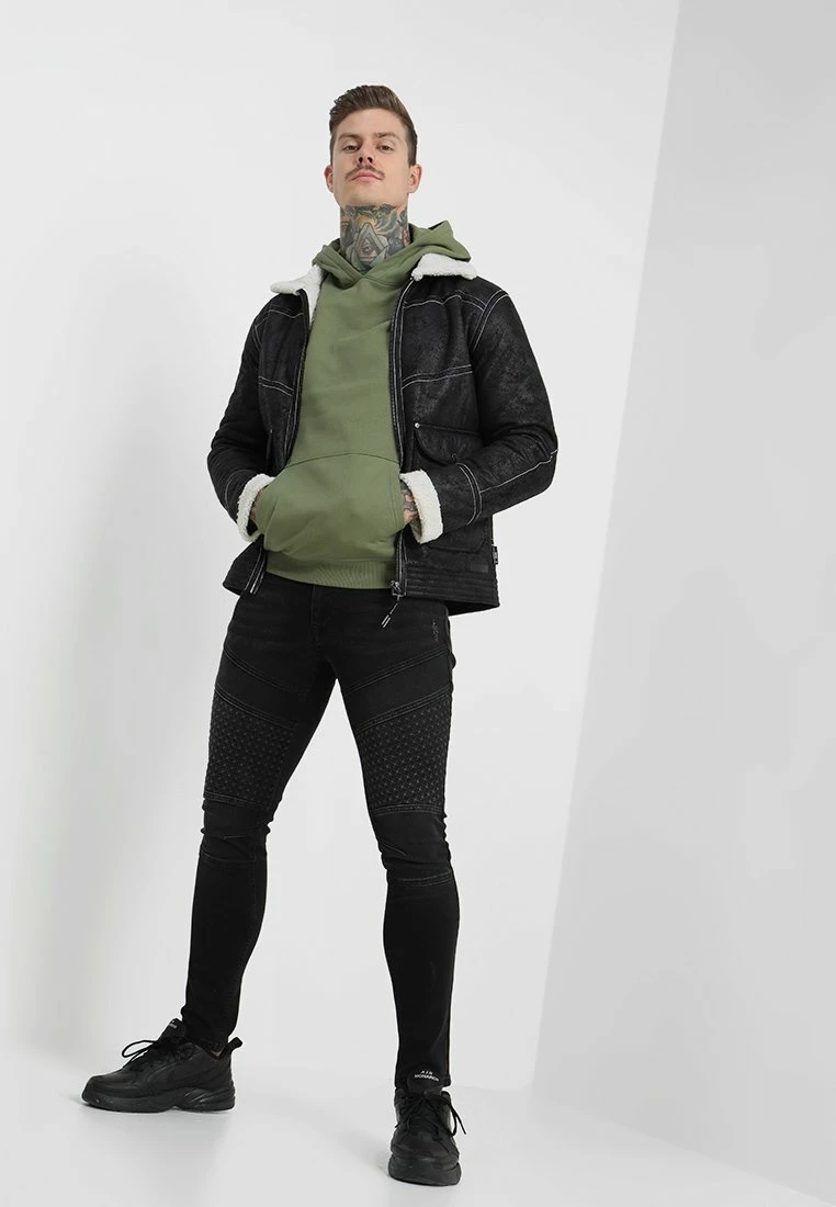 Pier One Hombre Jersey Con Capucha - Khaki 4 Pier One Hombre Jersey Con Capucha - Khaki - Imagen 2