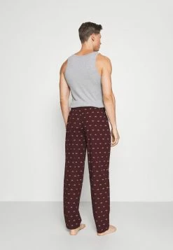 Pier One Hombre Pantalón De Pijama - Bordeaux -Pier One Comercio 65fb509bced441aa9e662189431aa30b