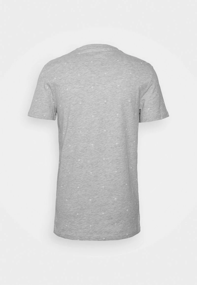 Pier One Hombre Camiseta Estampada - Light Grey Melange 4 Pier One Hombre Camiseta Estampada - Light Grey Melange - Imagen 2