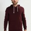 Pier One Hombre Jersey Con Capucha - Bordeaux Melange