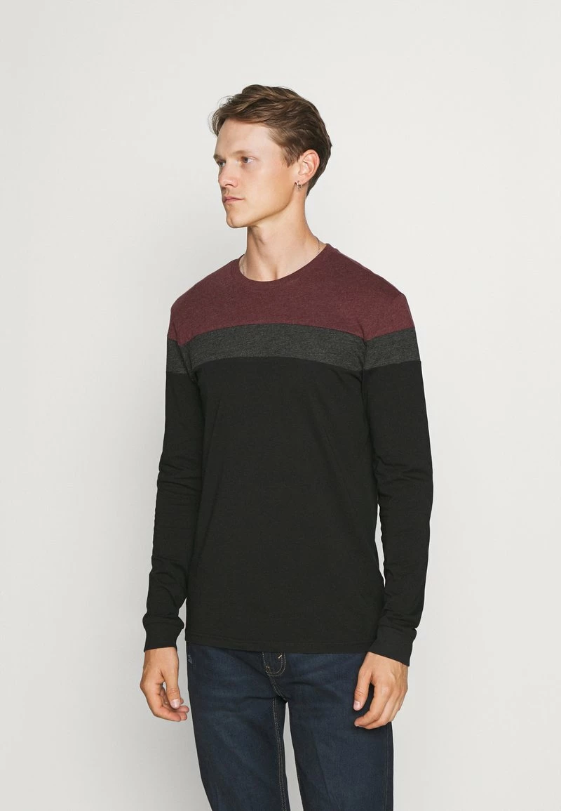 Pier One Hombre Camiseta De Manga Larga - Bordeaux/dark 3 Pier One Hombre Camiseta De Manga Larga - Bordeaux/dark