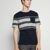 Pier One Hombre Camiseta Estampada - Dark Blue -Pier One Comercio 6a1c6222c941432fb499302e53cef0c2
