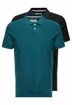 Pier One Hombre 2 PACK - Polo - Petrol/black -Pier One Comercio 6a81d40f00cf49c7b1224c1fa409f937