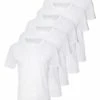 Pier One 5 PACK - Camiseta Básica - White, Hombre -Pier One Comercio 6b35df84bdbf455e81a4f8ab5ed86de6