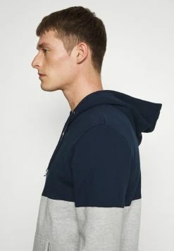 Pier One Hombre Sudadera Con Cremallera - Mottled Grey/dark Blue -Pier One Comercio 6b7e68c003ee4dfe8ced6285454da6cb