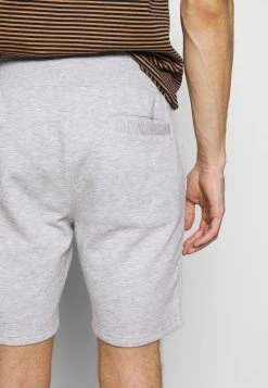 Pier One 2 PACK - Shorts - Light Grey /black, Hombre -Pier One Comercio 6ba6400f66f84542b84ee27faefc2a3b