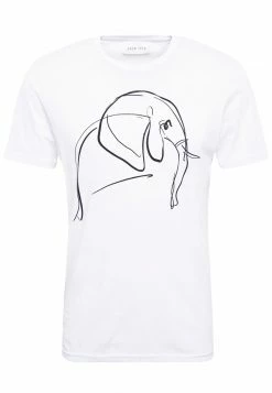 Pier One Camiseta Estampada - White, Hombre -Pier One Comercio 6cf4fb08d5ad40358b3b0fc58aa0f7db