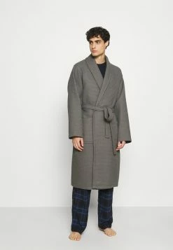 Pier One Hombre Albornoz - Dark Grey