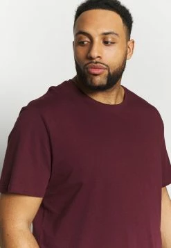 Pier One Hombre 2 PACK - Camiseta Básica - Dark Blue/bordeaux -Pier One Comercio 75b9cd712cb74ea5b97c41eb3b6bede8