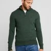 Pier One Hombre Jersey De Punto - Mottled Dark Green -Pier One Comercio 75cc66b8c4154bce9cf2b38d9667cc36