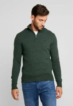 Pier One Hombre Jersey De Punto - Mottled Dark Green