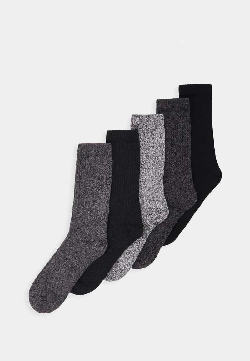 Pier One Hombre 5 PACK - Calcetines - Grey 3 Pier One Hombre 5 PACK - Calcetines - Grey