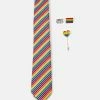Pier One Hombre PRIDE RAINBOW PINS SET - Corbata - Multi-coloured -Pier One Comercio 769fbd0010eb4cdd8c2ba0c621d020c7