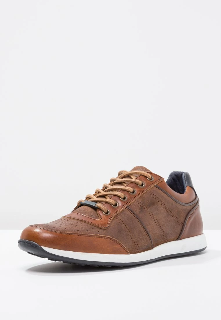 Pier One Hombre LEATHER - Zapatillas - Cognac 5 Pier One Hombre LEATHER - Zapatillas - Cognac - Imagen 3