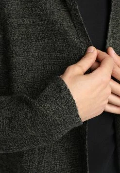 Pier One Chaqueta De Punto - Black/olive, Hombre -Pier One Comercio 77cc56baa8d64ff08fd27eaa2cfca327