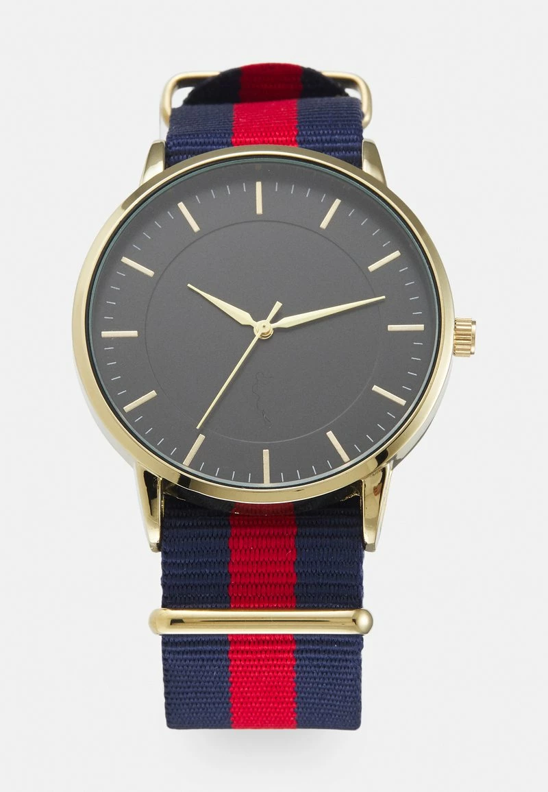 Pier One Unisexo UNISEX - Reloj - Gold/blue/red 3 Pier One Unisexo UNISEX - Reloj - Gold/blue/red