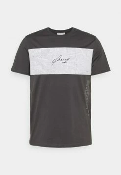 Pier One Hombre Camiseta Estampada - Dark Grey -Pier One Comercio 7807e6685a364a36ae408bc1b5f03e73