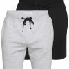 Pier One 2 PACK - Shorts - Light Grey /black, Hombre -Pier One Comercio 78668eadaeae42bdbd63ded6d8852d91