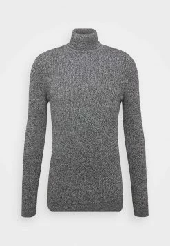 Pier One MUSCLE FIT TURTLE - Jersey De Punto - Mottled Grey, Hombre -Pier One Comercio 788d9d9a00b14ae9bdb868be9d8f970c