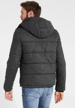 Pier One Hombre HOODED - Chaqueta De Invierno - Grey Melange -Pier One Comercio 7926d96d9894485cac762c99662e5306