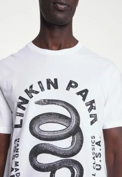 Pier One Hombre LINKIN PARK TEE - Camiseta Estampada - White -Pier One Comercio 792e15b82d874b599d849a5e9bf1b73f