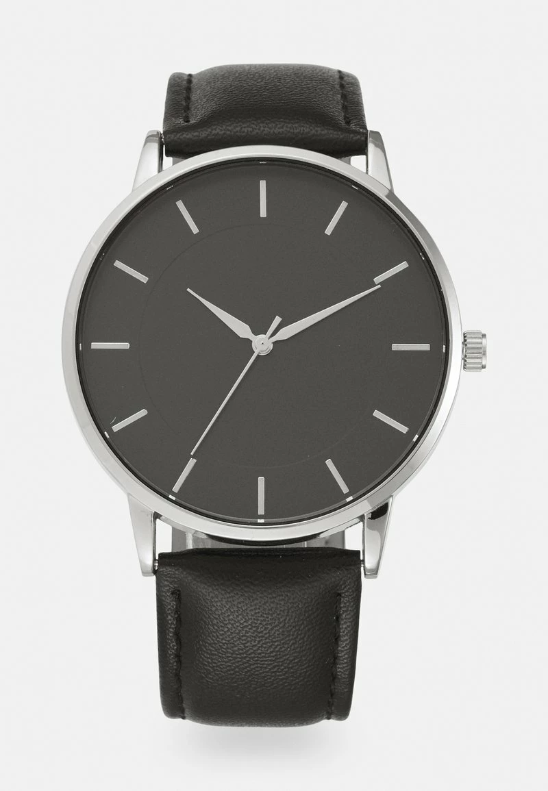 Pier One Unisexo Reloj - Black/silvercoloured 3 Pier One Unisexo Reloj - Black/silvercoloured