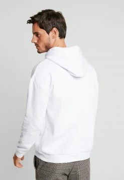 Pier One Hombre PLAIN SKATER HOODY - Jersey Con Capucha - White -Pier One Comercio 7adeb9e75fc940a3bbb72847c37ba96f