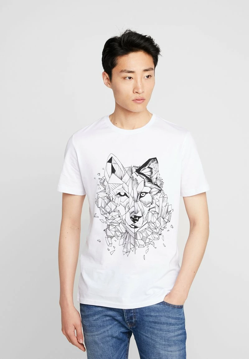 Pier One Hombre Camiseta Estampada - White 3 Pier One Hombre Camiseta Estampada - White