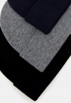Pier One Unisexo 3 PACK UNISEX - Gorro - Black/grey/dark Blue -Pier One Comercio 7bbcfcaa31bf4a148d992ad9095671c1