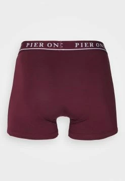 Pier One Hombre 5 PACK - Culotte - Bordeaux/mottled Grey -Pier One Comercio 7da8844dcdf84f679d2ae215c1b81ed3