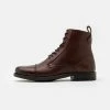 Pier One Hombre Botines Con Cordones - Brown