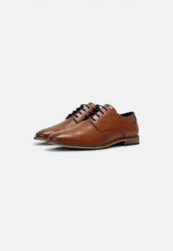 Pier One Hombre LEATHER - Zapatos Con Cordones - Cognac -Pier One Comercio 7e8e5027e1364c6f92cf4af4bc94b604