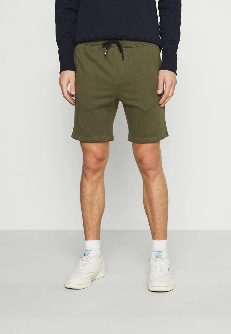 Pier One Hombre 2 PACK - Shorts - Black/olive 4 Pier One Hombre 2 PACK - Shorts - Black/olive - Imagen 2