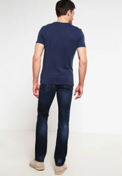 Pier One Hombre Camiseta Básica - Dark Blue Melange -Pier One Comercio 7fa8ea8f790149b2bd2d4d062575b83b