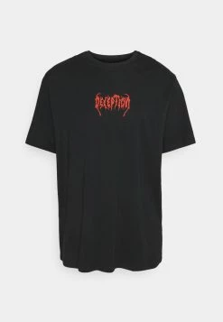 Pier One Hombre Camiseta Estampada - Black