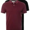 Pier One Hombre 2 PACK - Polo - Bordeaux/black -Pier One Comercio 80c61fbab13d4f348c95aacb92cd3122