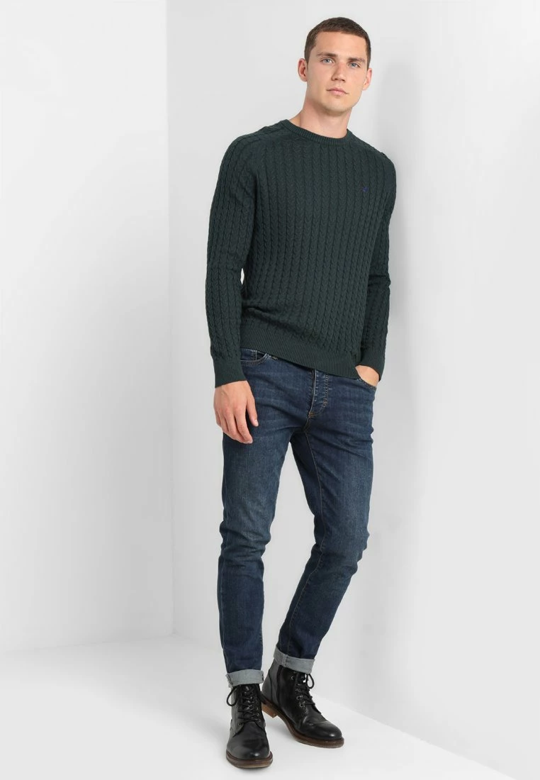 Pier One Hombre Jersey De Punto - Mottled Dark Green 4 Pier One Hombre Jersey De Punto - Mottled Dark Green - Imagen 2