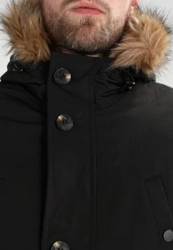 Pier One Hombre Parka - Black -Pier One Comercio 83a6f641a86e43faa8ef00a6c10df83a