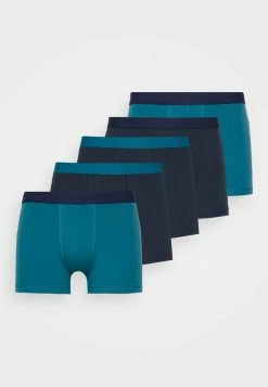 Pier One Hombre 5 PACK - Culotte - Dark Blue/teal