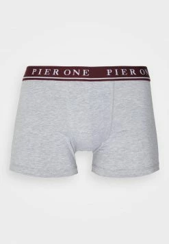 Pier One Hombre 5 PACK - Culotte - Bordeaux/mottled Grey -Pier One Comercio 8798162d0ce745f0998190a914ff7dd6