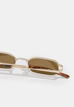 Pier One Unisexo UNISEX - Gafas De Sol - Gold-coloured/brown -Pier One Comercio 88ece7c2c5c74552a2c0b69534730993