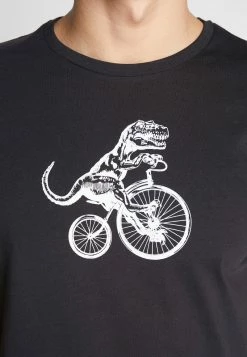 Pier One Hombre Camiseta Estampada - Black -Pier One Comercio 88ed8388554a4a75b82576d4ad8e9434