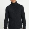 Pier One Hombre Jersey De Punto - Mottled Dark Blue -Pier One Comercio 88ed87594c914e3a84b16c0d3e11227c