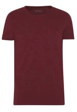 Pier One Hombre Camiseta Básica - Bordeaux -Pier One Comercio 8a07fd2438014a8ea868fff7f3f1dc47