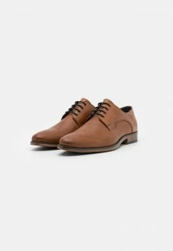 Pier One Hombre LEATHER - Zapatos De Vestir - Cognac -Pier One Comercio 8a8e14fee7e24afda7beaa84da440518